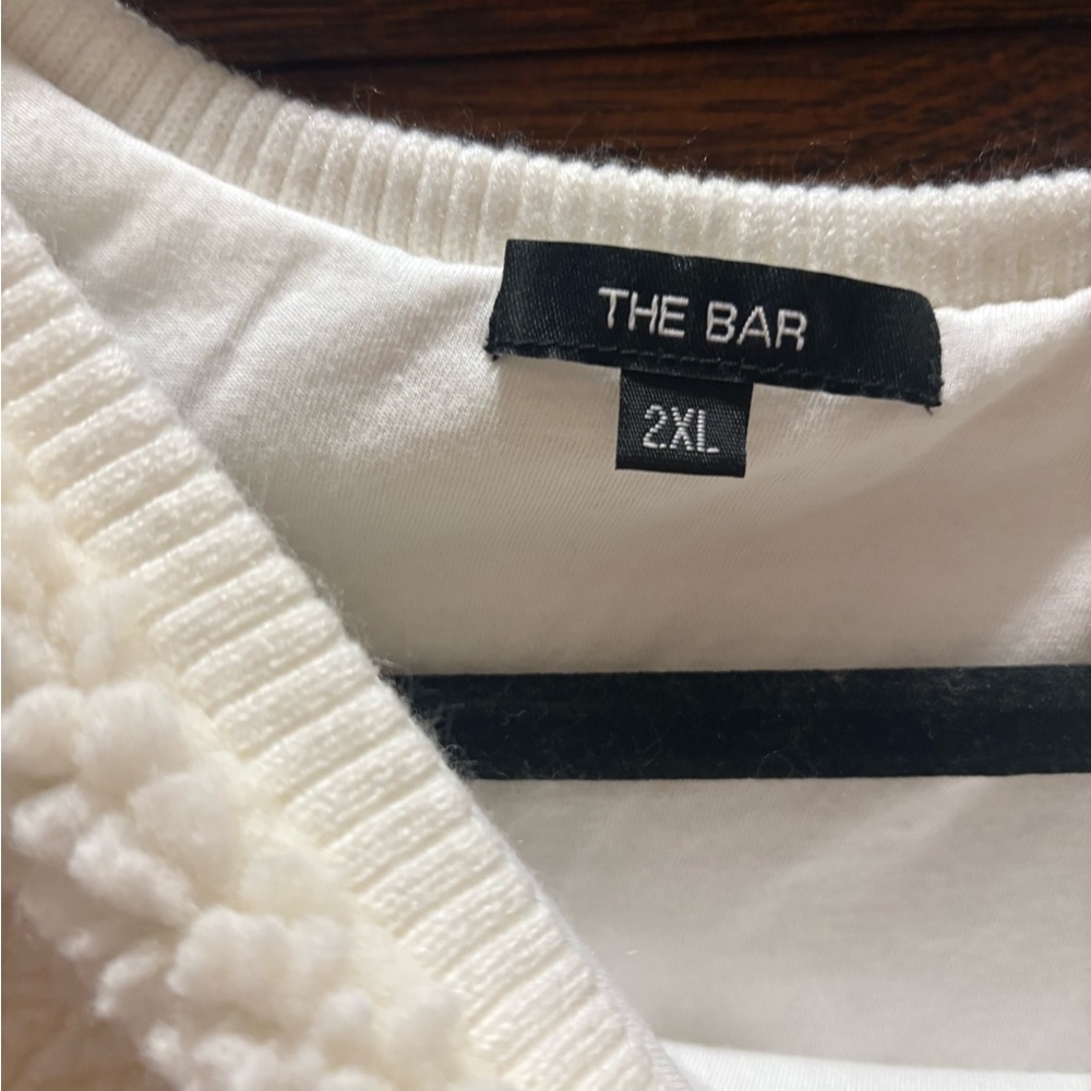 The Bar Cream Sherpa Sweatshirt - Picture 2 of 2